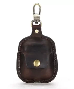 Alternative view of Elevate Your Style with Wholesale Genuine Leather Cute AirPods Pro Cases from China