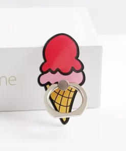 Anello per presa del telefono all’ingrosso: migliora la tua esperienza mobile con il design carino del gelato – Fornitore in Cina 11 wholesale phone grip and stand e28093 cute icecream ring holder 1