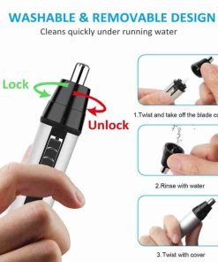 nose hair trimmer rechargeable 21 wyklaus head shaver 7d
