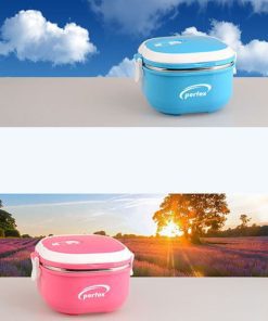 Square Meal Lunch Box 9 Stainless Steel Square Meal Lunch Box Image 3