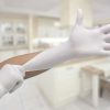 Hypoallergenic Gloves 2 Disposable Non-allergenic Nitrile Glove Box (100 Per Box)