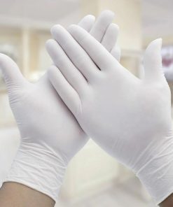 Hypoallergenic Gloves 12 Disposable Non-allergenic Nitrile Glove Box (100 Per Box) Image 2
